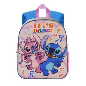 MOCHILA STITCH LETS DANCE 3D 30CM