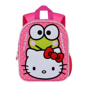 MOCHILA HELLO KITTY AND KEROPPI 3D 30CM