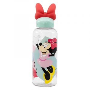BOTELLA AGUA FIGURA 3D MINNIE 560ML