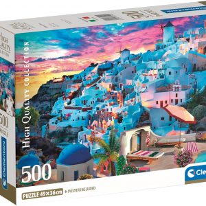 PUZZLE 500 GREECE VIEW