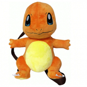 PELUCHE MOCHILA CHARMANDER 28CM