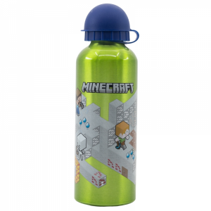 CANTIMPLORA ALUMINIO MINECRAFT 530ML