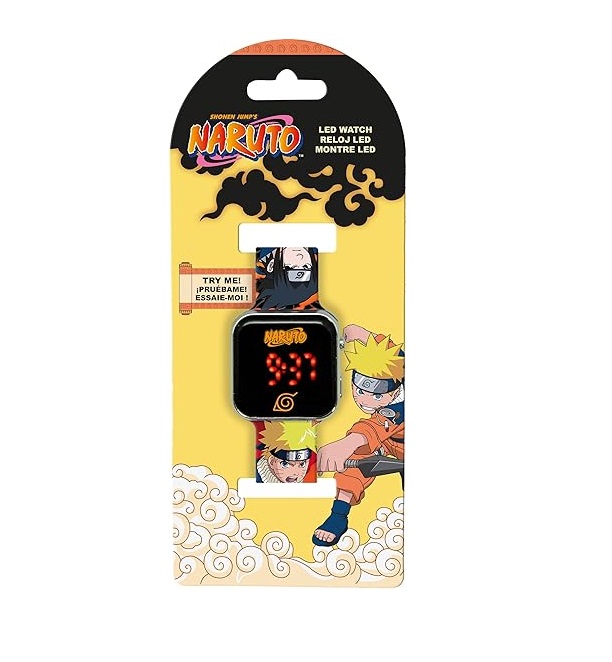RELOJ DIGITAL LED NARUTO