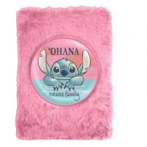 CUADERNO PELUCHE OHANA STITCH