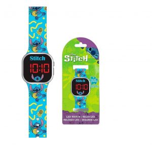 RELOJ DIGITAL LED STITCH
