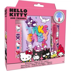 DIARIO SECRETO HELLO KITTY AND FRIENDS