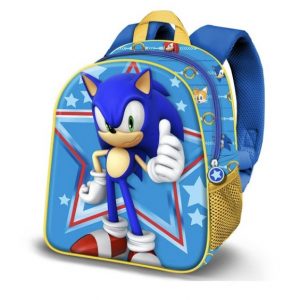 MOCHILA SONIC STAR 30CM