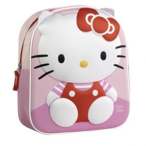 MOCHILA HELLO KITTY 3D 30CM