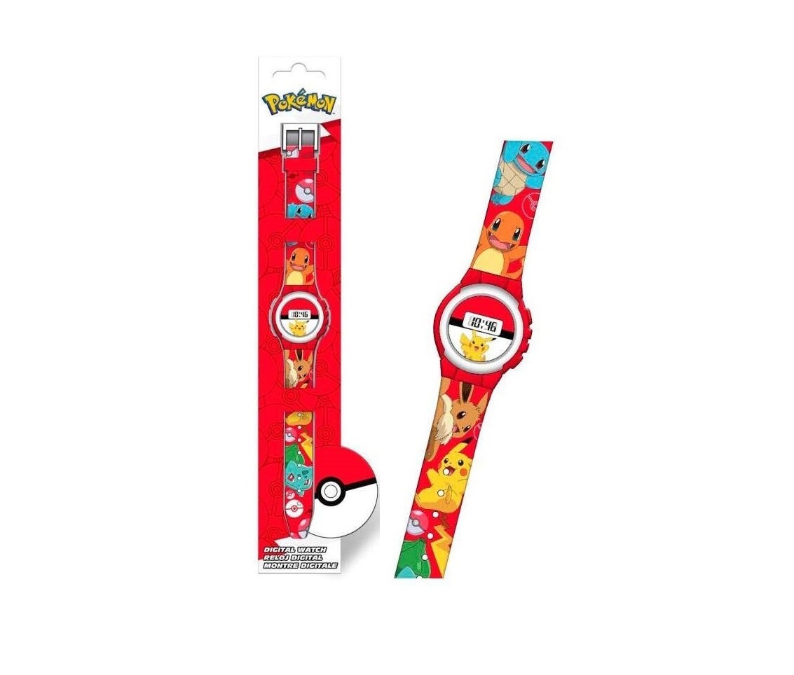 RELOJ DIGITAL POKEMON